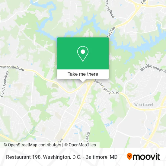 Restaurant 198 map