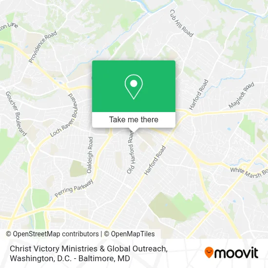 Christ Victory Ministries & Global Outreach map