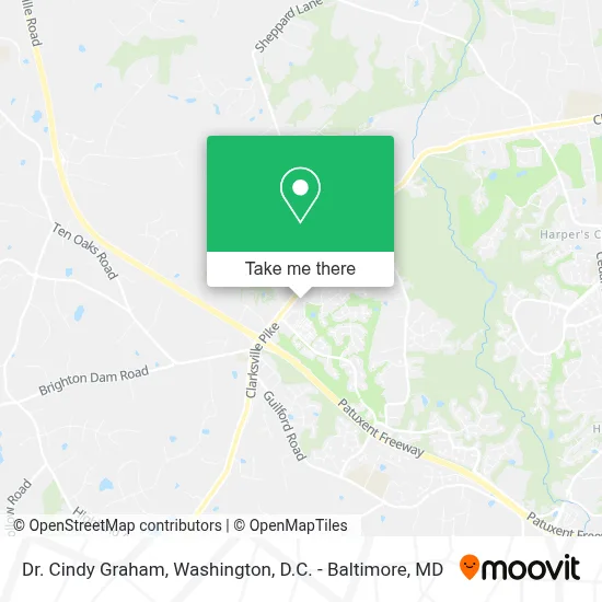 Dr. Cindy Graham map