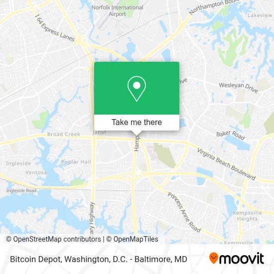 Bitcoin Depot map
