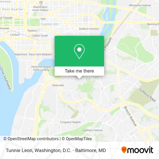 Tunnie Leon map