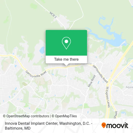 Innova Dental Implant Center map