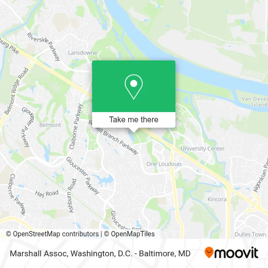 Marshall Assoc map