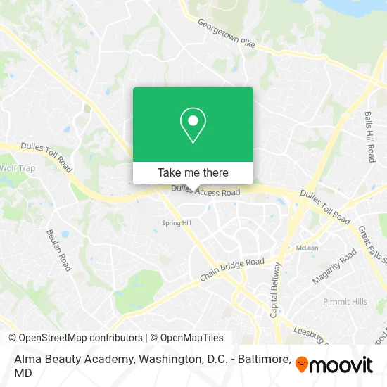 Alma Beauty Academy map