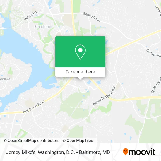 Jersey Mike's map