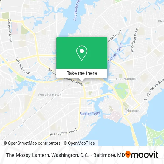 The Mossy Lantern map
