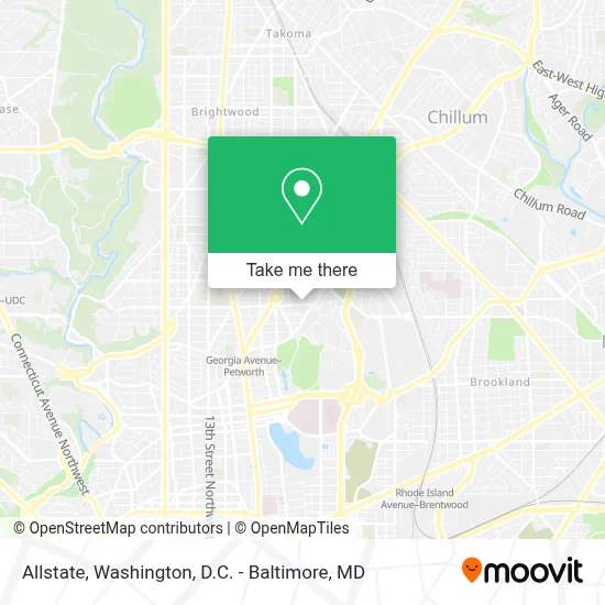 Allstate map