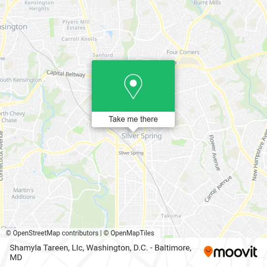 Shamyla Tareen, Llc map