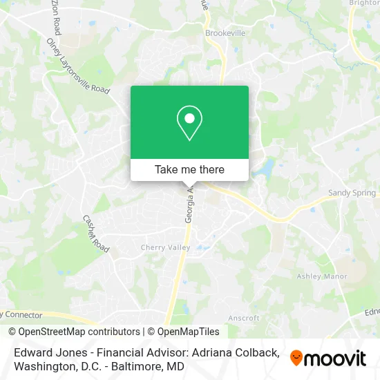 Edward Jones - Financial Advisor: Adriana Colback map