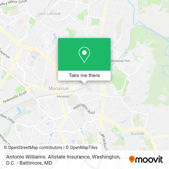 Antonio Williams: Allstate Insurance map