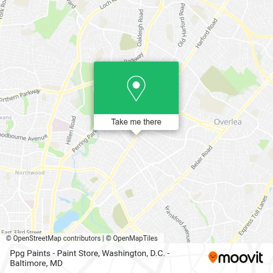 Ppg Paints - Paint Store map