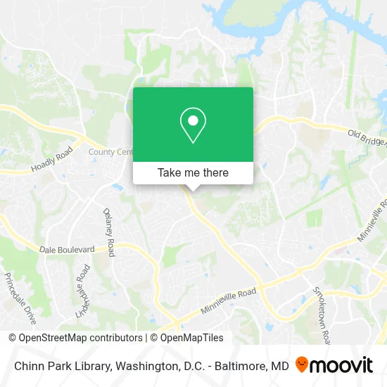 Chinn Park Library map