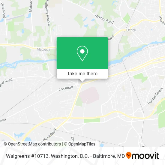 Walgreens #10713 map