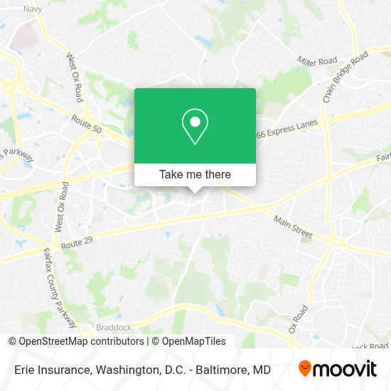 Erie Insurance map