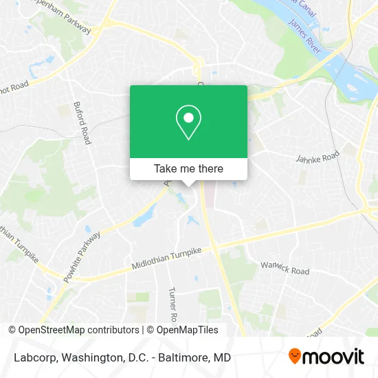 Labcorp map