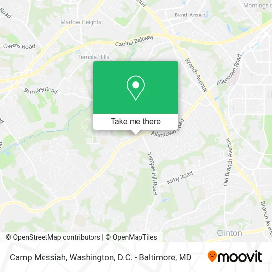 Camp Messiah map