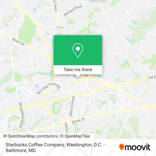 Starbucks Coffee Company map