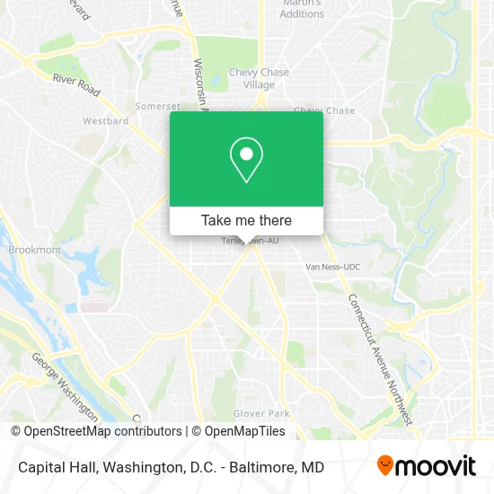 Capital Hall map