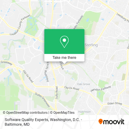 Software Quality Experts map