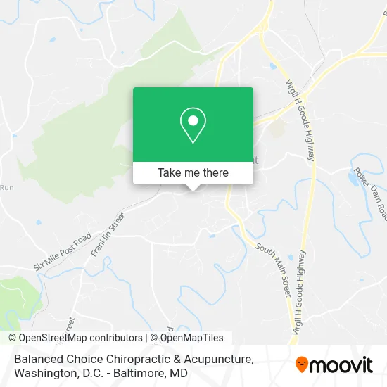 Balanced Choice Chiropractic & Acupuncture map