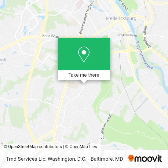 Tmd Services Llc map