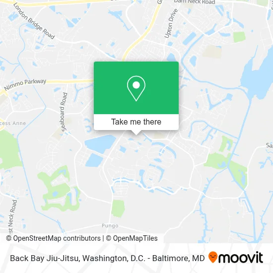 Back Bay Jiu-Jitsu map