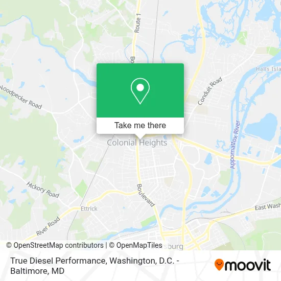 True Diesel Performance map