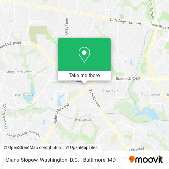 Diana Slopow map