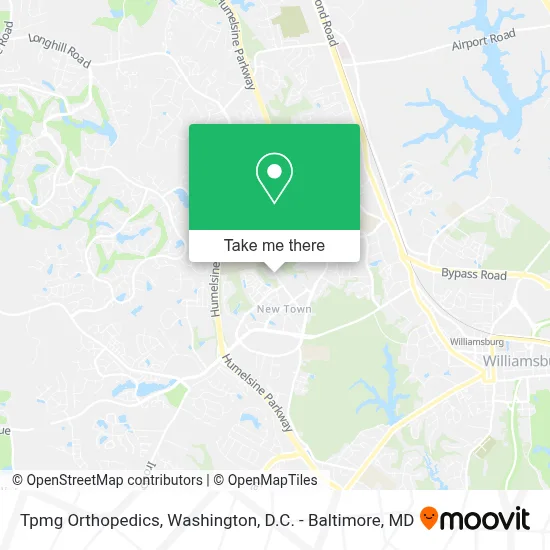 Tpmg Orthopedics map