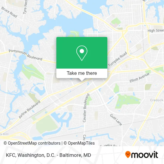 Kfc map