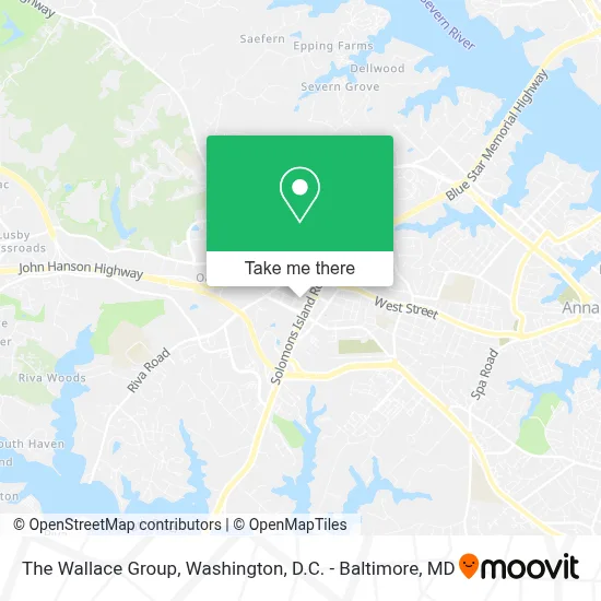 The Wallace Group map