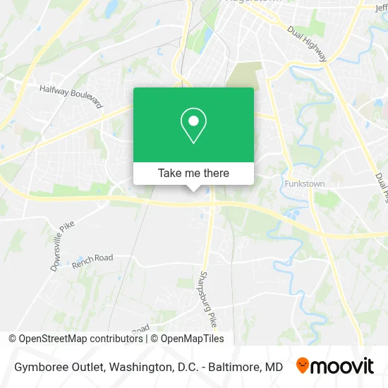 Gymboree Outlet map