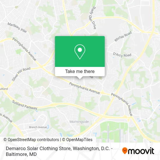 Demarco Solar Clothing Store map
