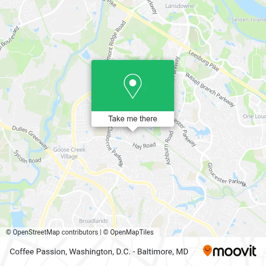 Coffee Passion map