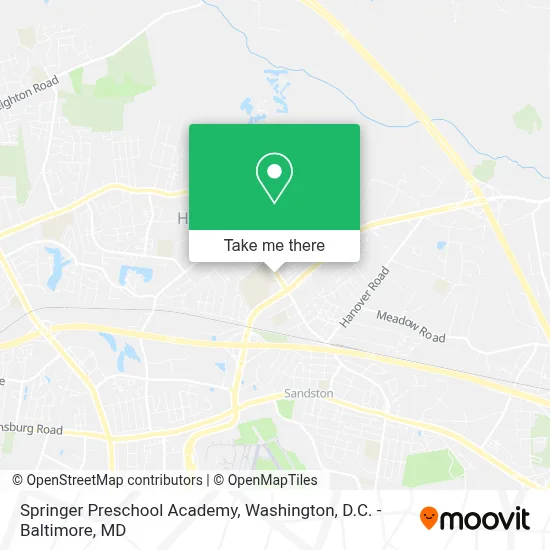 Springer Preschool Academy map
