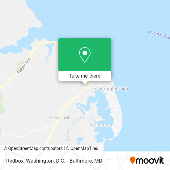 Redbox map