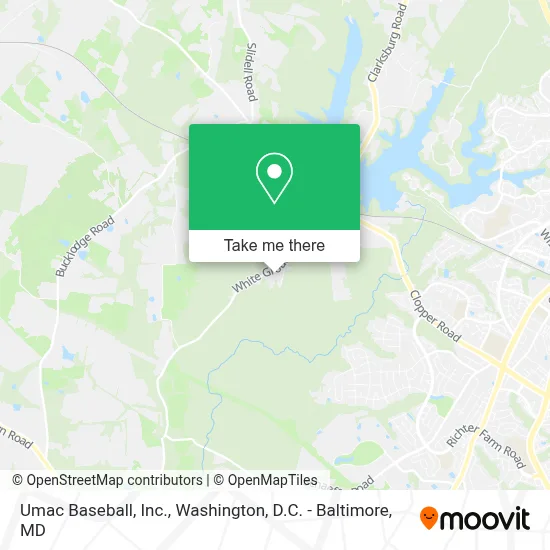 Umac Baseball, Inc. map