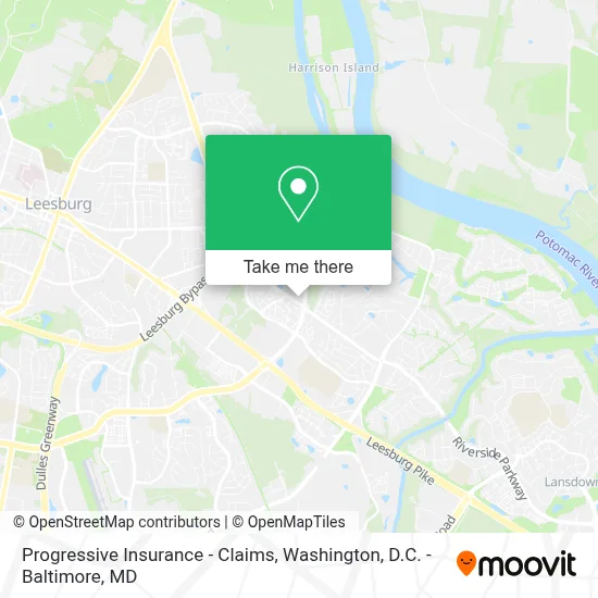 Progressive Insurance - Claims map