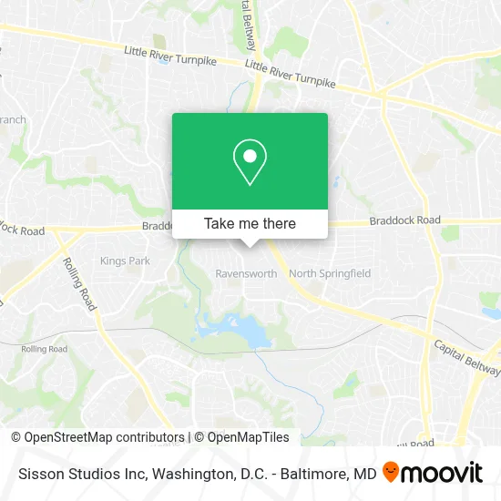 Sisson Studios Inc map