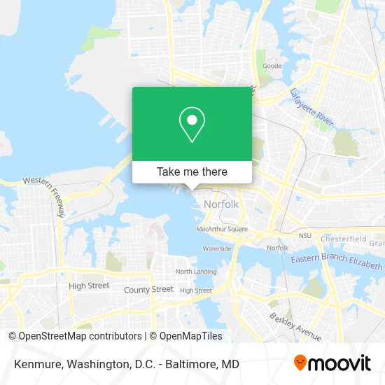 Kenmure map