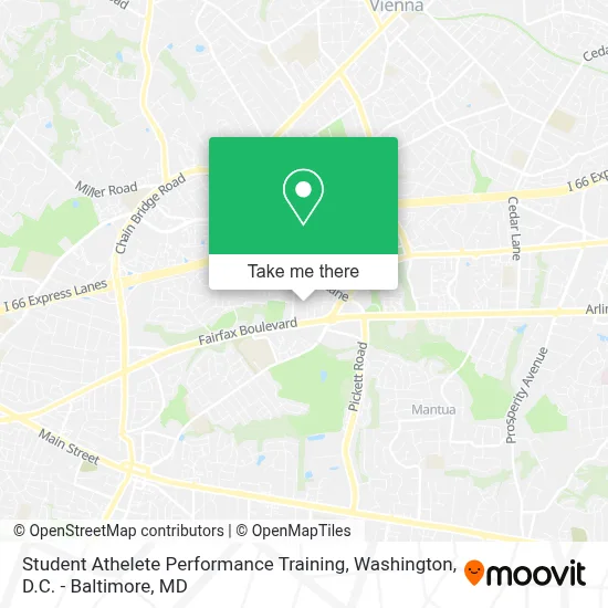 Student Athelete Performance Training map