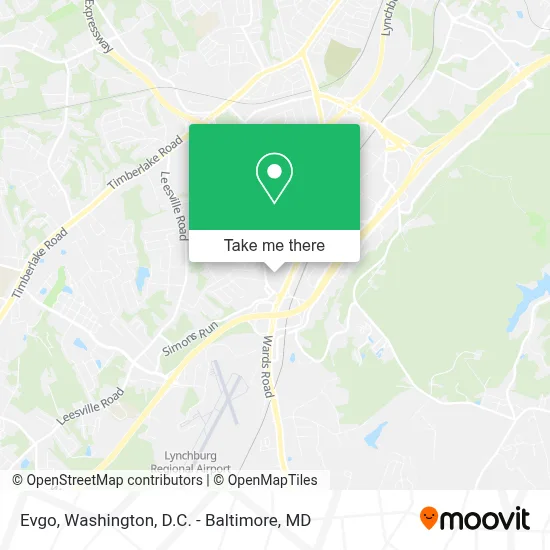 Evgo map