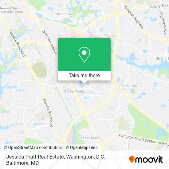 Jessica Pratt Real Estate map