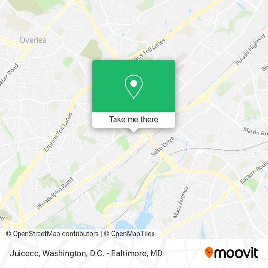 Juiceco map