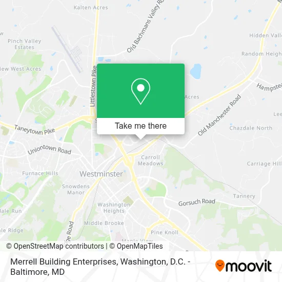 Merrell Building Enterprises map