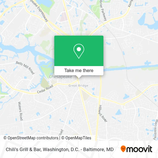 Chili's Grill & Bar map