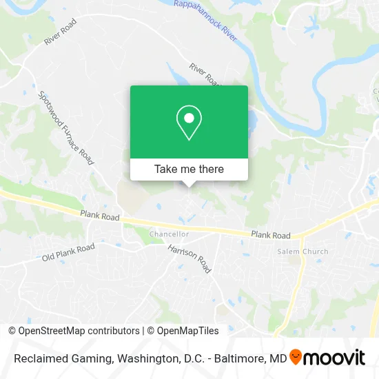 Reclaimed Gaming map