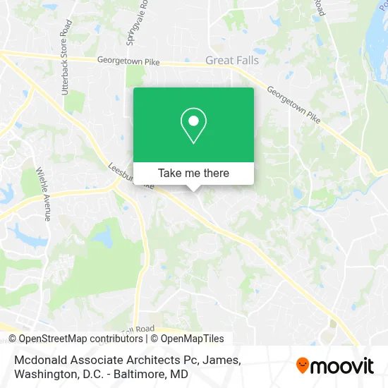 Mcdonald Associate Architects Pc, James map