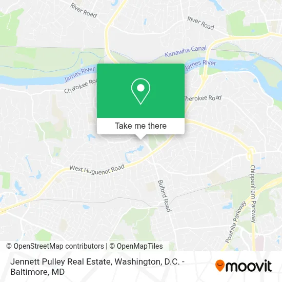 Jennett Pulley Real Estate map