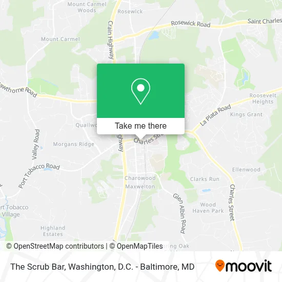 The Scrub Bar map